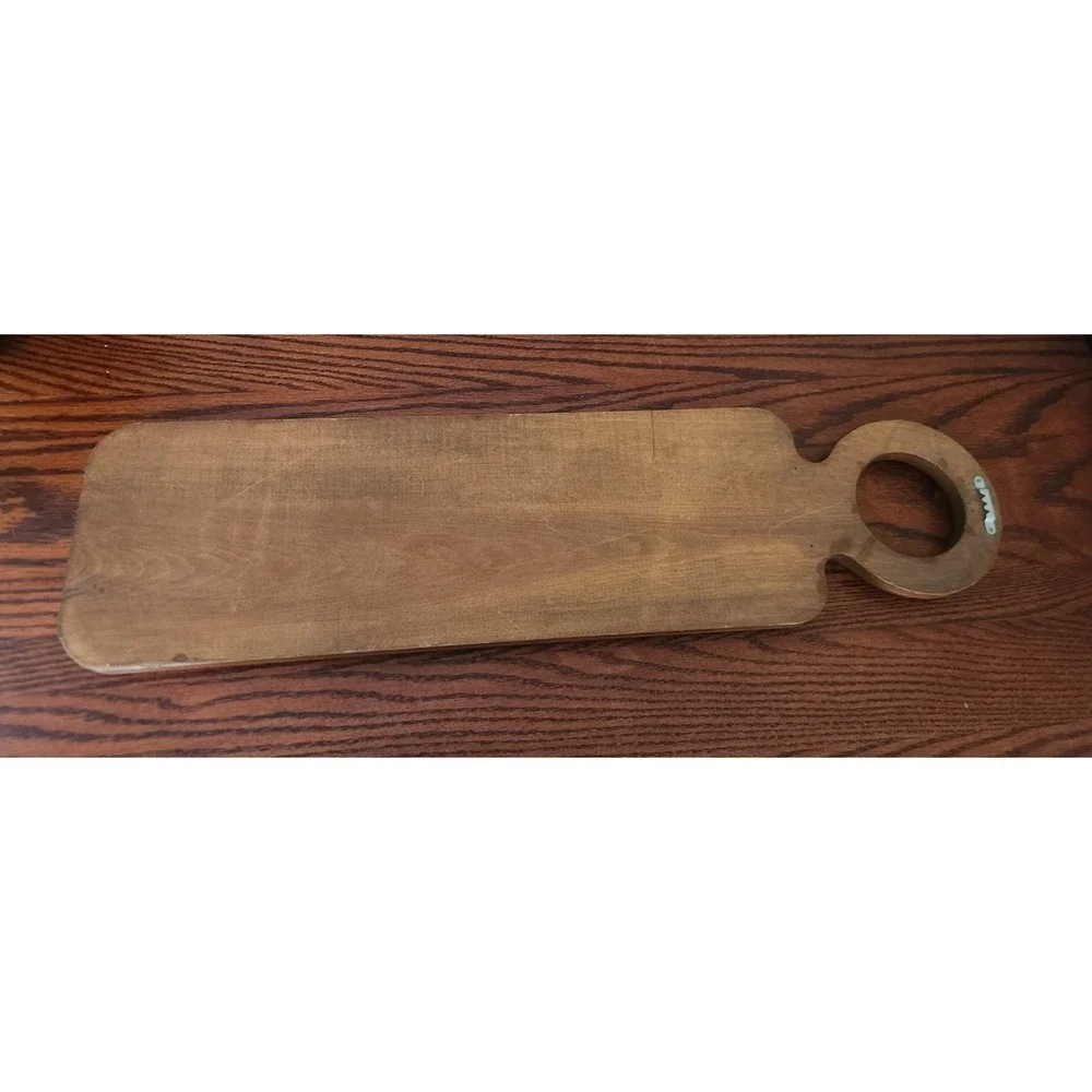 Vintage Wooden Kitchy Serving Board